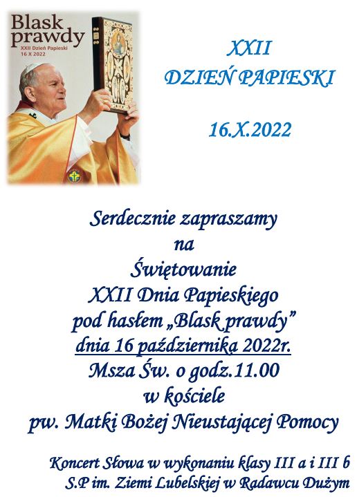 dzień papieski