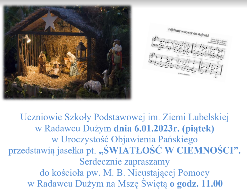 zaprosznie jasełka