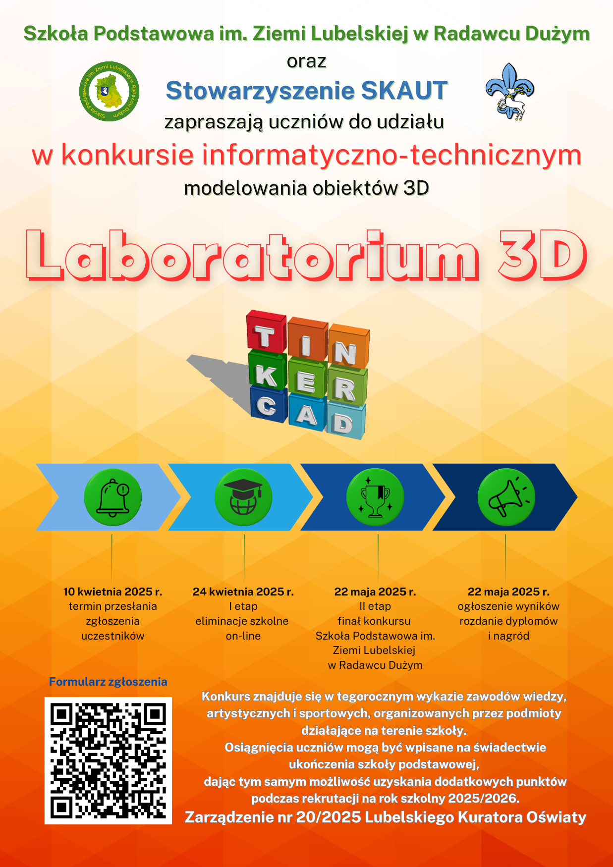 Laboratorium 3D plakat 2025